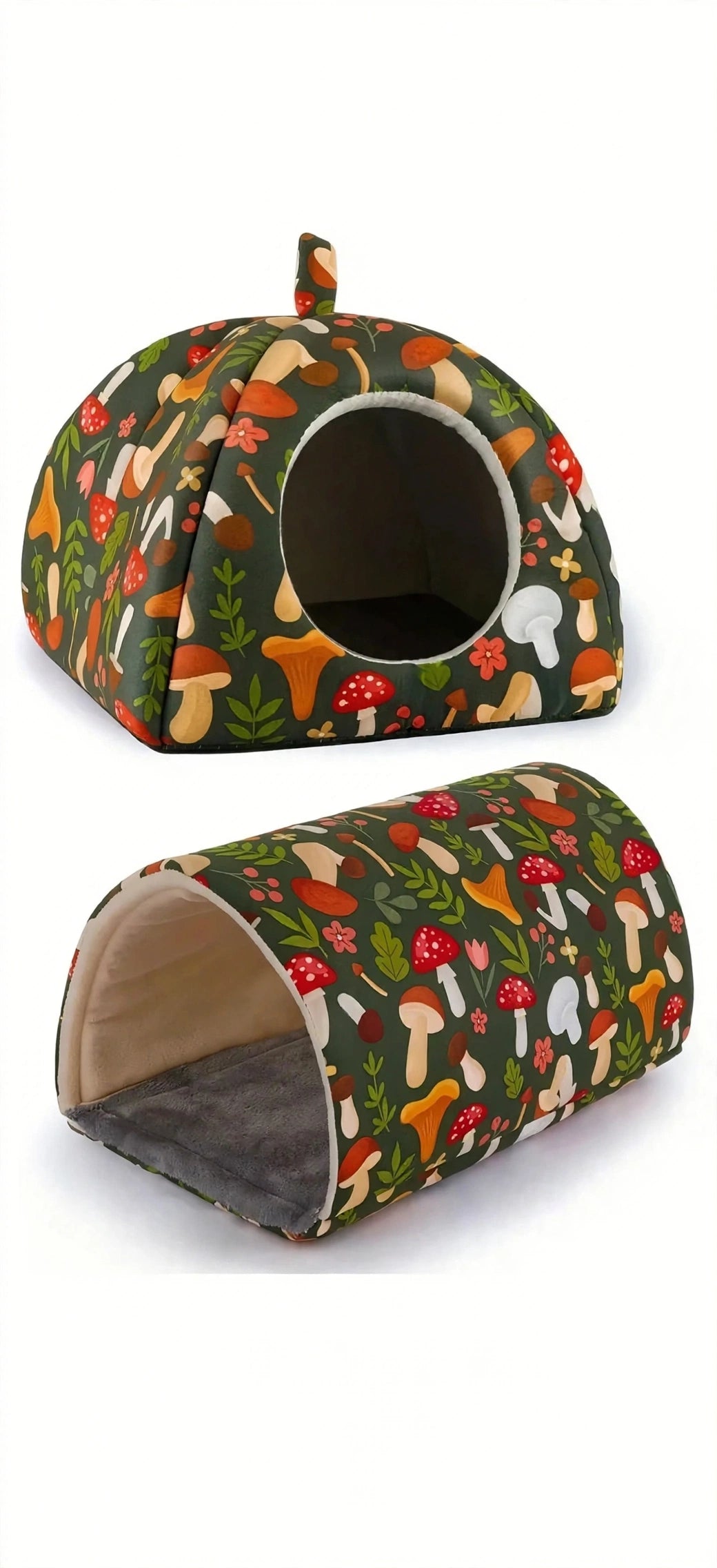 Hamster fleecy house and tunnel