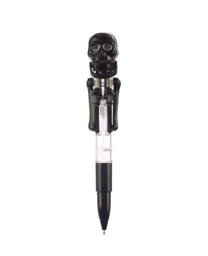 Black Skull Boxing Pen with Light Up Eyes