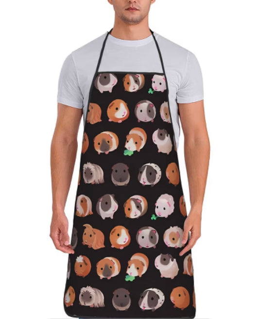 Guinea pig design Apron Unisex Adult One Size